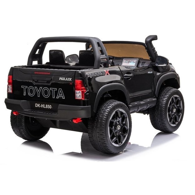 Electric Ride On Car Toyota Hilux Black Painted 6
