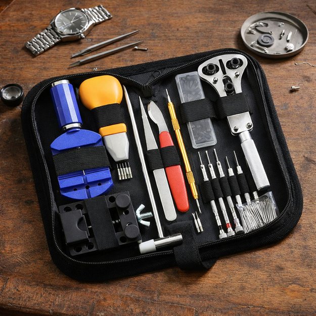 Watch Repair Kit Professional Tools Case 147 pcs.