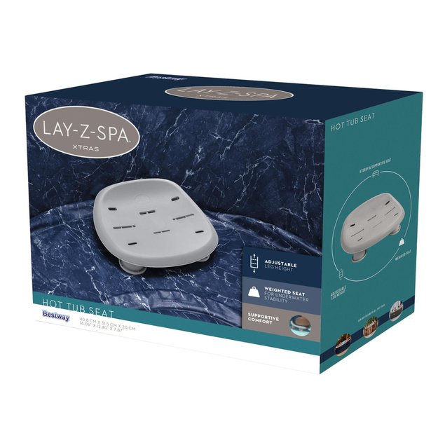 Jacuzzi Seat with Adjustable Legs Bestway Lay-Z-Spa 60321