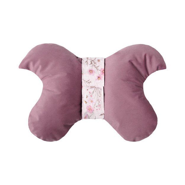 PILLOW BUTTERFLY 26X35 BLOOM PINK
