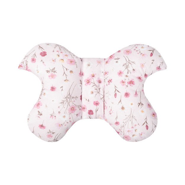 PILLOW BUTTERFLY 26X35 BLOOM PINK