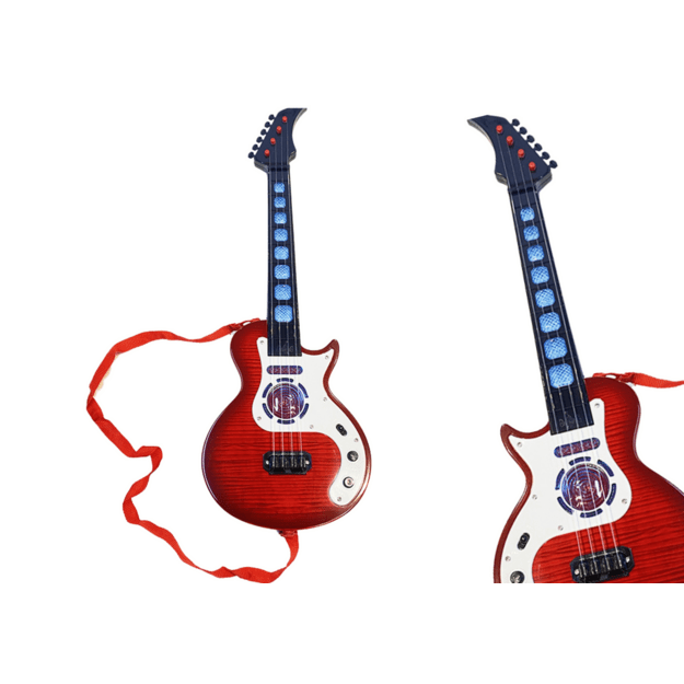 Vaikiška elektrinė gitara su šviesos efektais