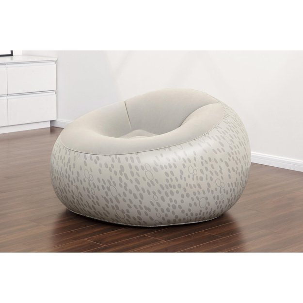 Inflatable Chair Gray Bestway 75052