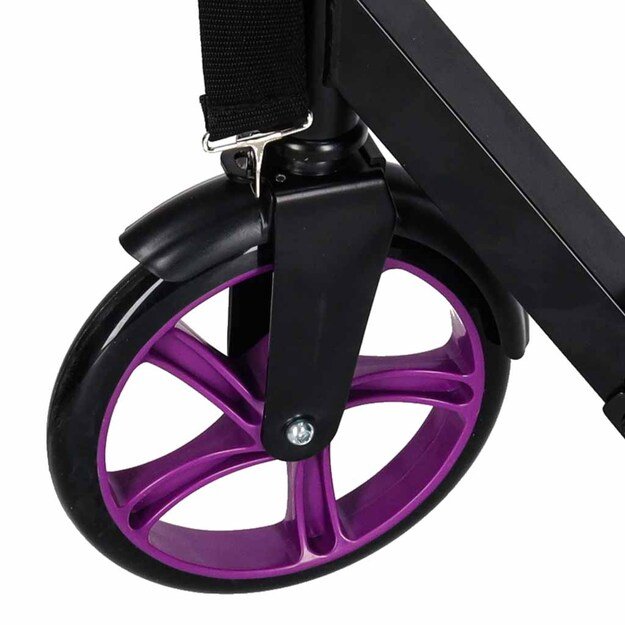 Hulajnoga miejska Trike Fix składana koła 200mm czarno-fioletowa