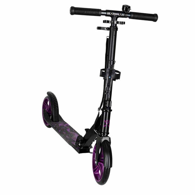 Hulajnoga miejska Trike Fix składana koła 200mm czarno-fioletowa
