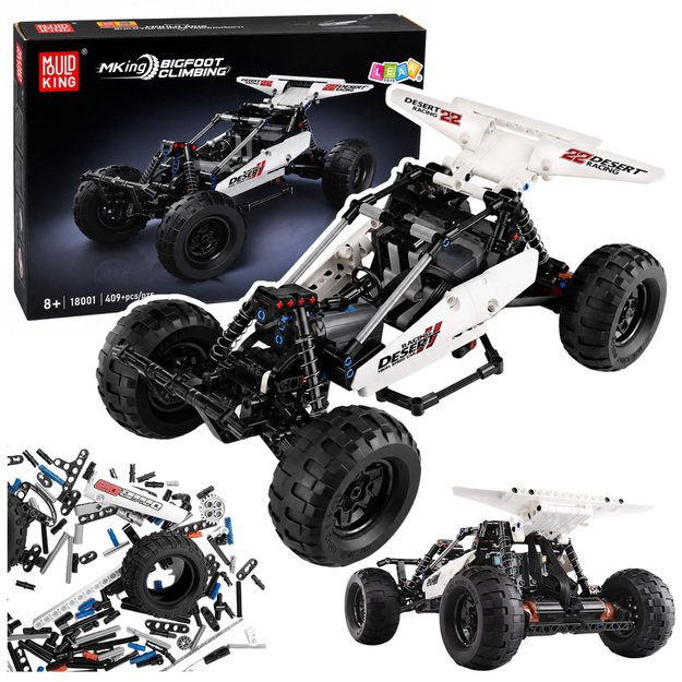 Construction Blocks Remote Controlled Off-Road Car RC 4x4 Off Road 409pcs.
