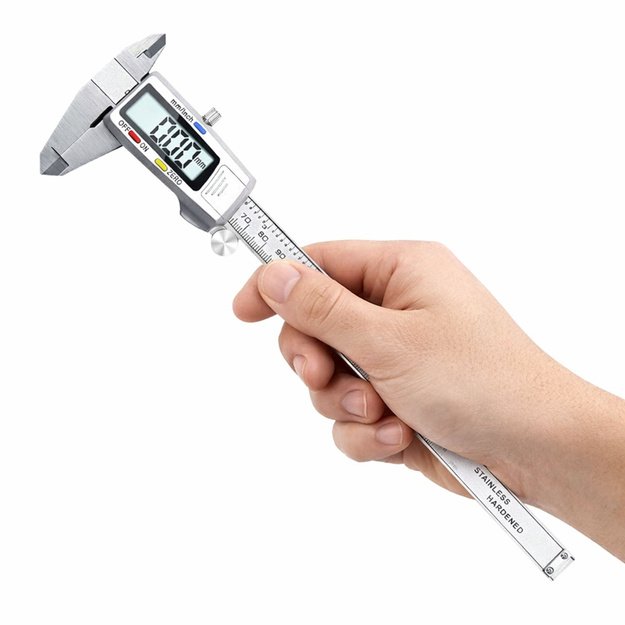 Electronic Digital LCD Caliper Precision Stainless Steel 150 mm