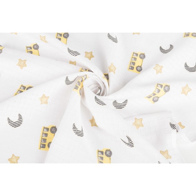 TETRA DIAPER 70X80 5-PACK CARS BEIGE