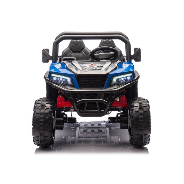 Baterijomis varoma transporto priemonė, 6 ratai, XB-1038A 4x4, 24V, mėlyna