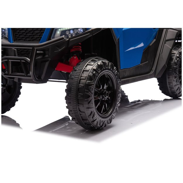 Baterijomis varoma transporto priemonė, 6 ratai, XB-1038A 4x4, 24V, mėlyna