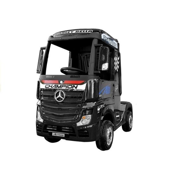 Electric Ride-On Car Mercedes Actros Black Painted MP4 1