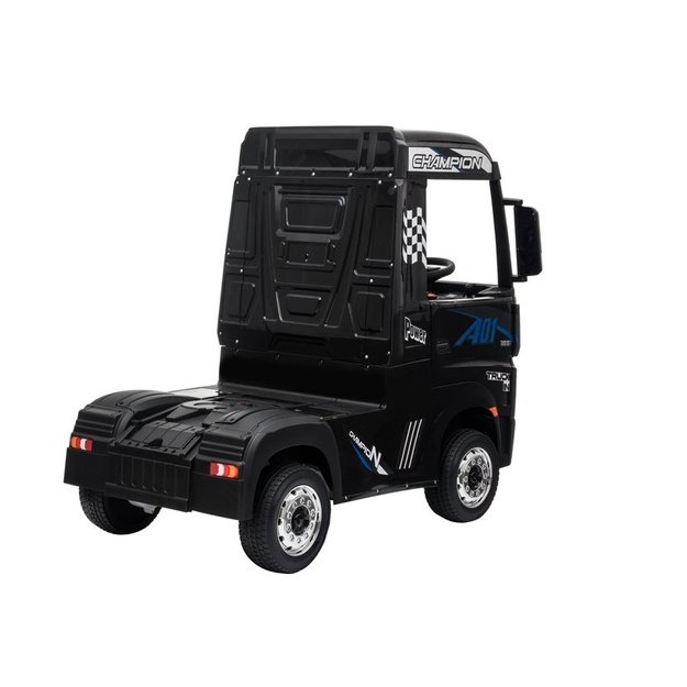 Electric Ride-On Car Mercedes Actros Black Painted MP4 7