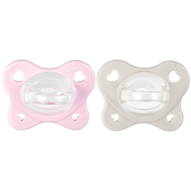 175413 PACIFIER PHYSIOFORMA DUAL SOFT 2-6M 2PCS PINK