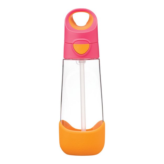 „b.box“ tritano gertuvė su šiaudeliu, 600 ml, „Strawberry Shake“