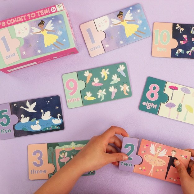 Educational toy-puzzle Count to Ten, Enchanted