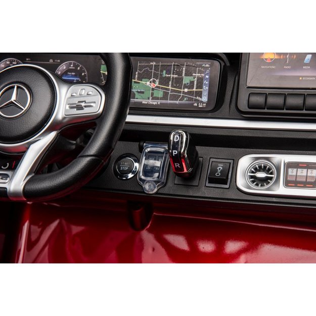 Battery-powered car Mercedes G63 XXL Red 24V