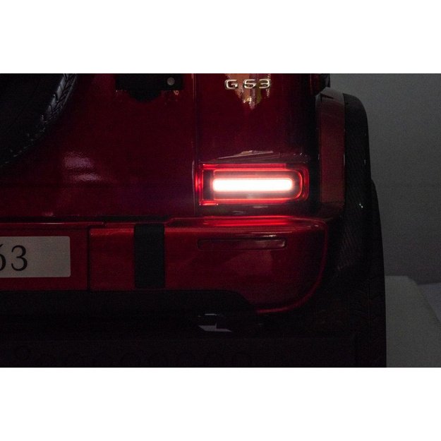 Battery-powered car Mercedes G63 XXL Red 24V