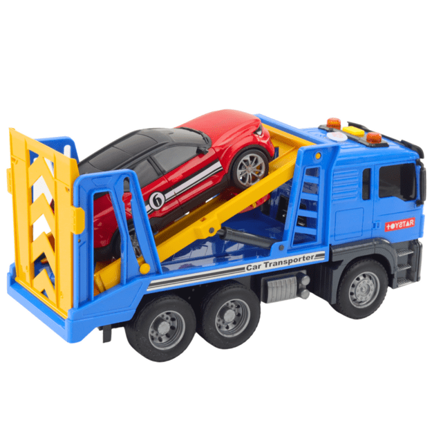 Tow Truck Roadside Assistance Passenger Car Lights Sounds