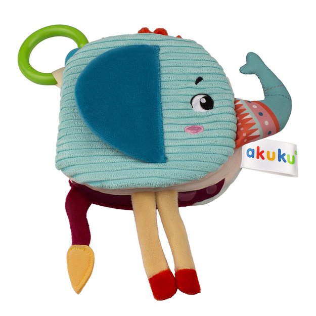 A0672 SENSORY BOOK ELEPHANT