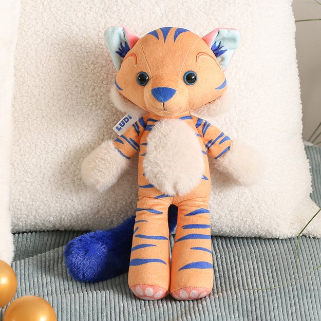 LUDI soft toy tiger Tidou