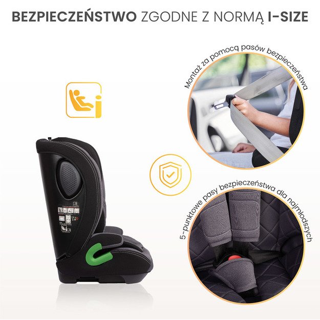CAR SEAT VIVO I-SIZE BURGUNDY (76-150)