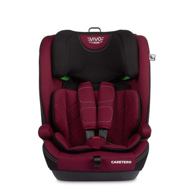 CAR SEAT VIVO I-SIZE BURGUNDY (76-150)