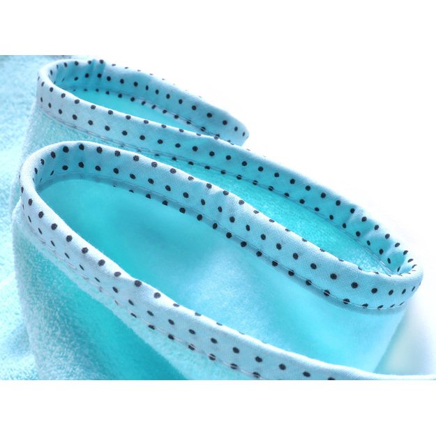 Bear soft bath towel – blue