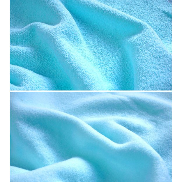 Bear soft bath towel – blue