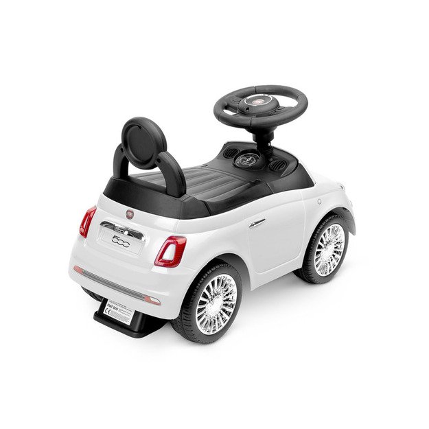RIDE-ON TOY FIAT 500 WHITE 1