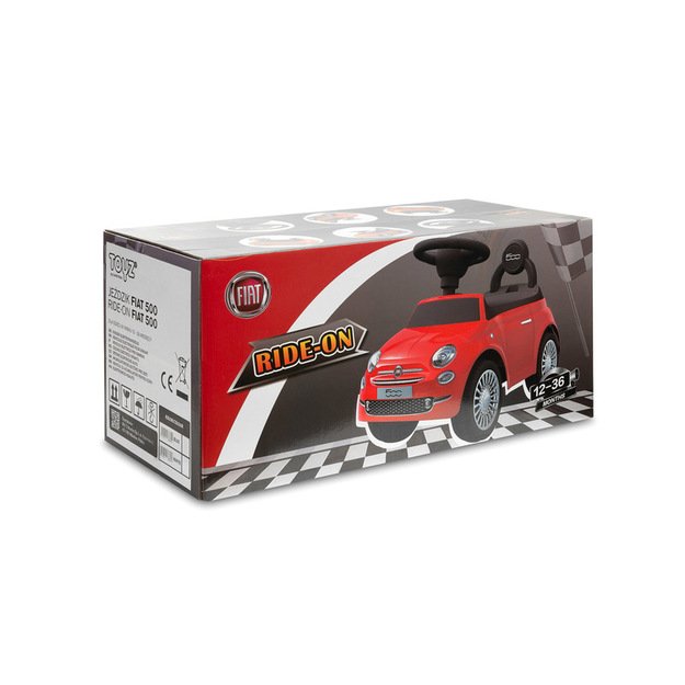 RIDE-ON TOY FIAT 500 WHITE 18