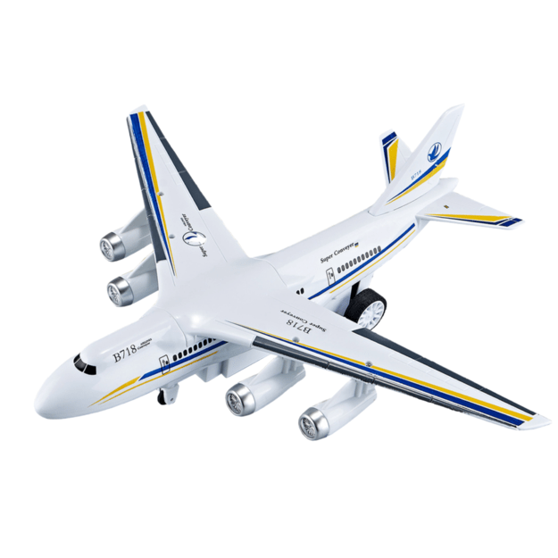 Remote-controlled passenger aircraft + Steering wheel-shaped