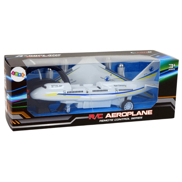 Remote-controlled passenger aircraft + Steering wheel-shaped