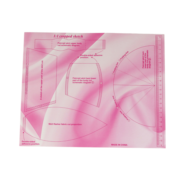 Kūrybinis meninis rinkinys suknelėms kurti 3