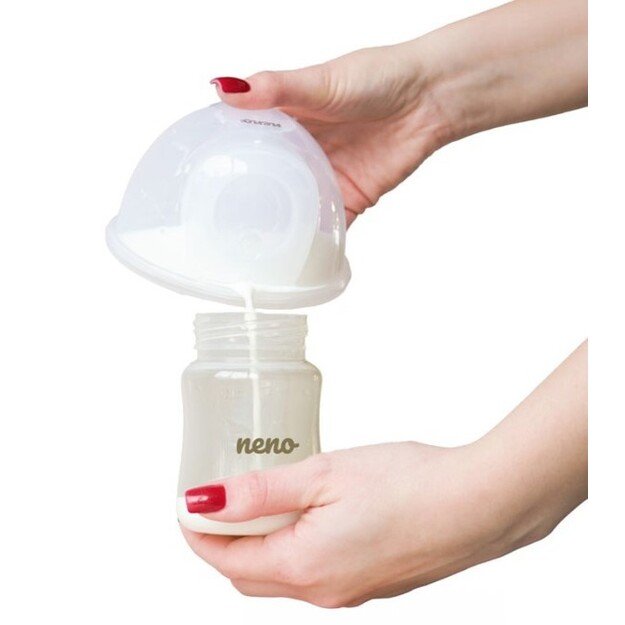 Neno Camino PRO krūties pompa – su buteliukais ir krūtinės gaubteliais 4