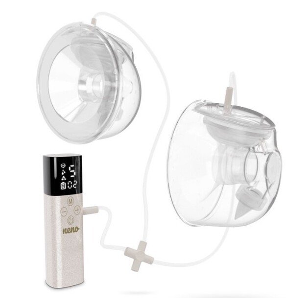 Neno Camino PRO krūties pompa – su buteliukais ir krūtinės gaubteliais 9