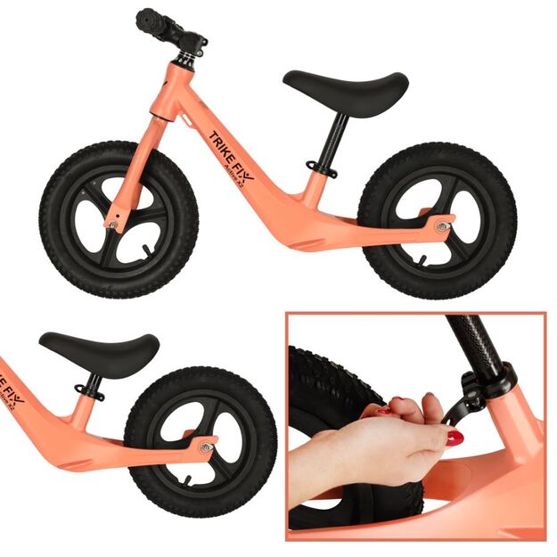 Balansinis pasispiriamas dviratis X2 (oranžinis)