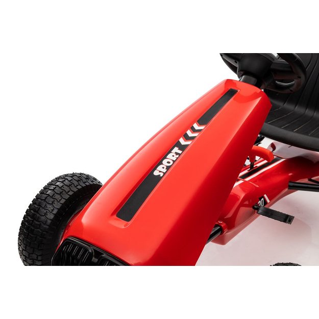 Gokart na Pedały G208 Czerwony 7