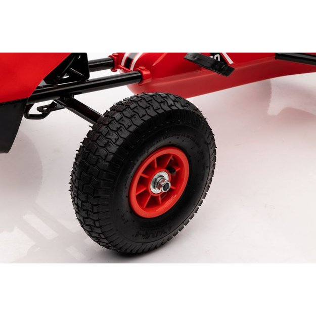 Gokart na Pedały G208 Czerwony 19