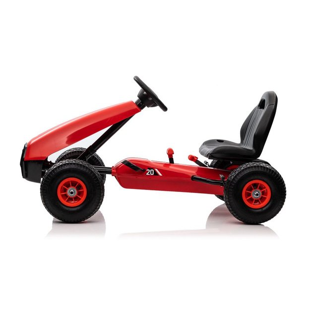 Gokart na Pedały G208 Czerwony 10