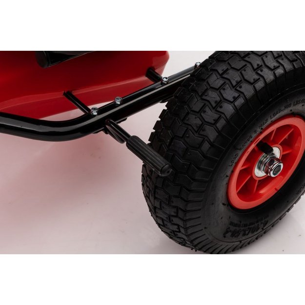 Gokart na Pedały G208 Czerwony 16