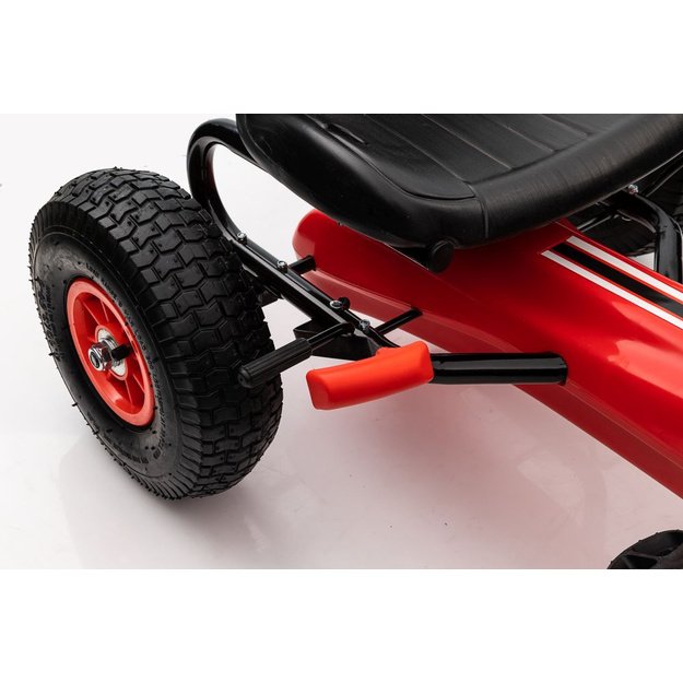 Gokart na Pedały G208 Czerwony 18
