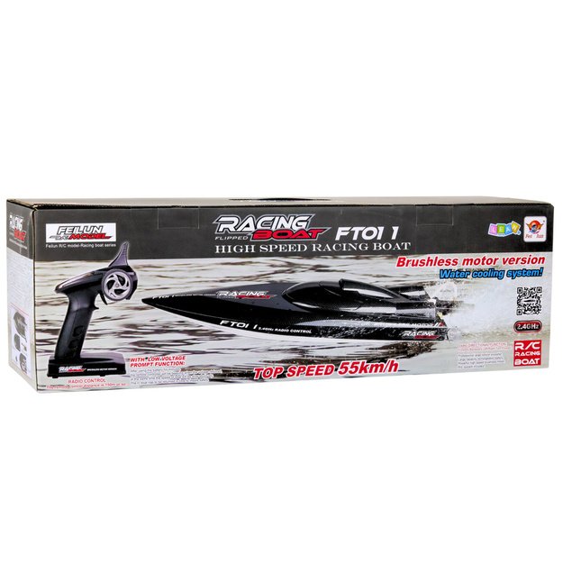 FT011 Remote Controlled RC Brushless Motorboat 55km/h 4