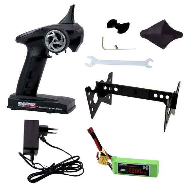 FT011 Remote Controlled RC Brushless Motorboat 55km/h 3