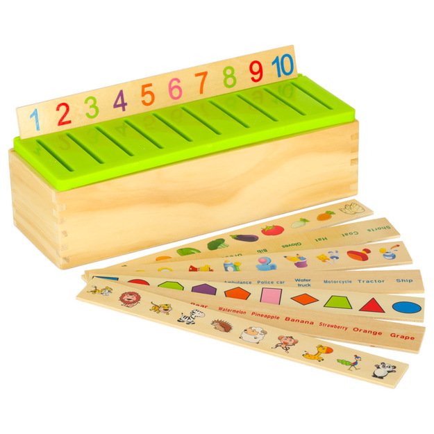 Medinis rūšiuoklis dėlionė, atitinkanti paveikslėlius 16