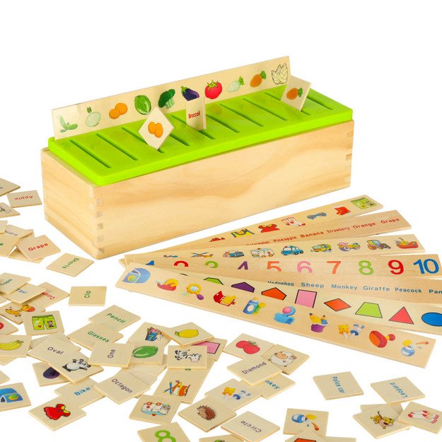 Medinis rūšiuoklis dėlionė, atitinkanti paveikslėlius 25