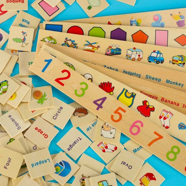 Medinis rūšiuoklis dėlionė, atitinkanti paveikslėlius 26