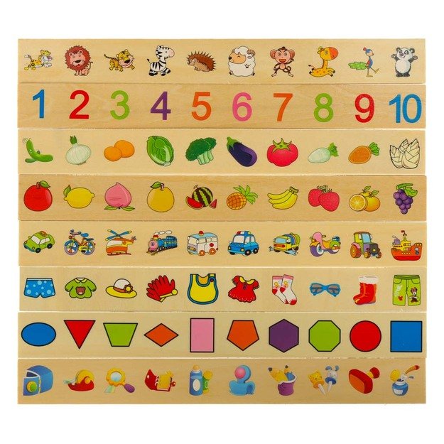 Medinis rūšiuoklis dėlionė, atitinkanti paveikslėlius 21