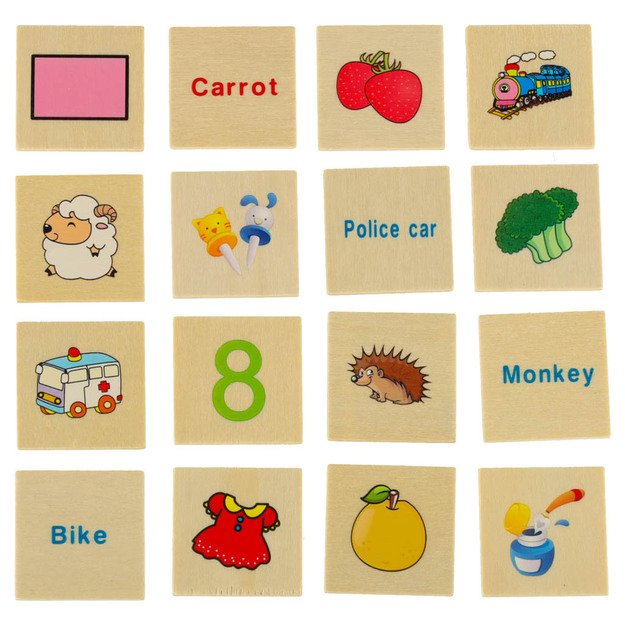 Medinis rūšiuoklis dėlionė, atitinkanti paveikslėlius 23