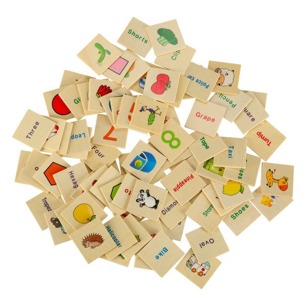 Medinis rūšiuoklis dėlionė, atitinkanti paveikslėlius 24