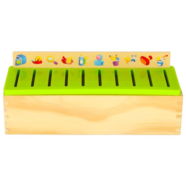 Medinis rūšiuoklis dėlionė, atitinkanti paveikslėlius 18